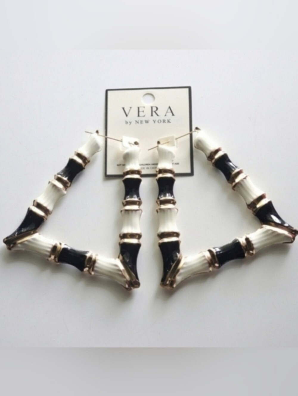 Bamboo Style Earrings